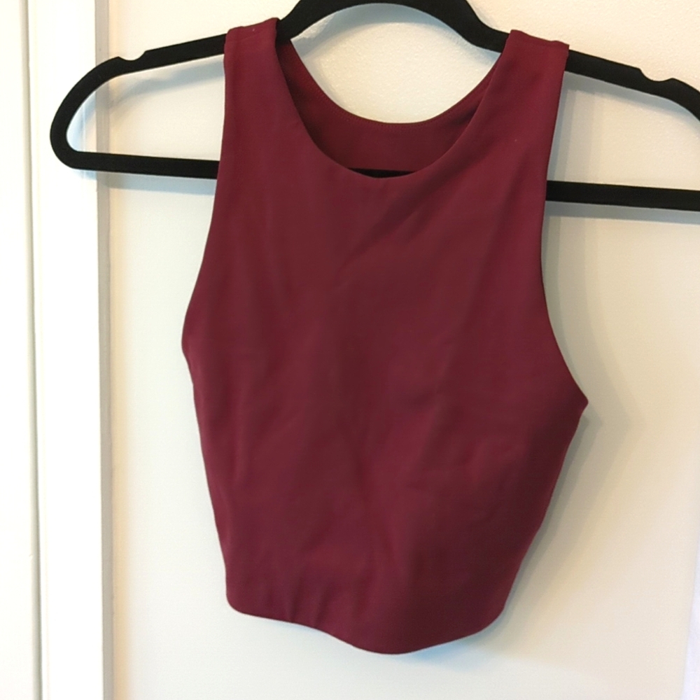 Girlfriend Collective Dylan Bra, Mulberry